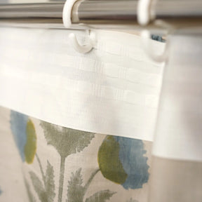 Unique Block Printed Viscose Colored Curtain-  Badshah