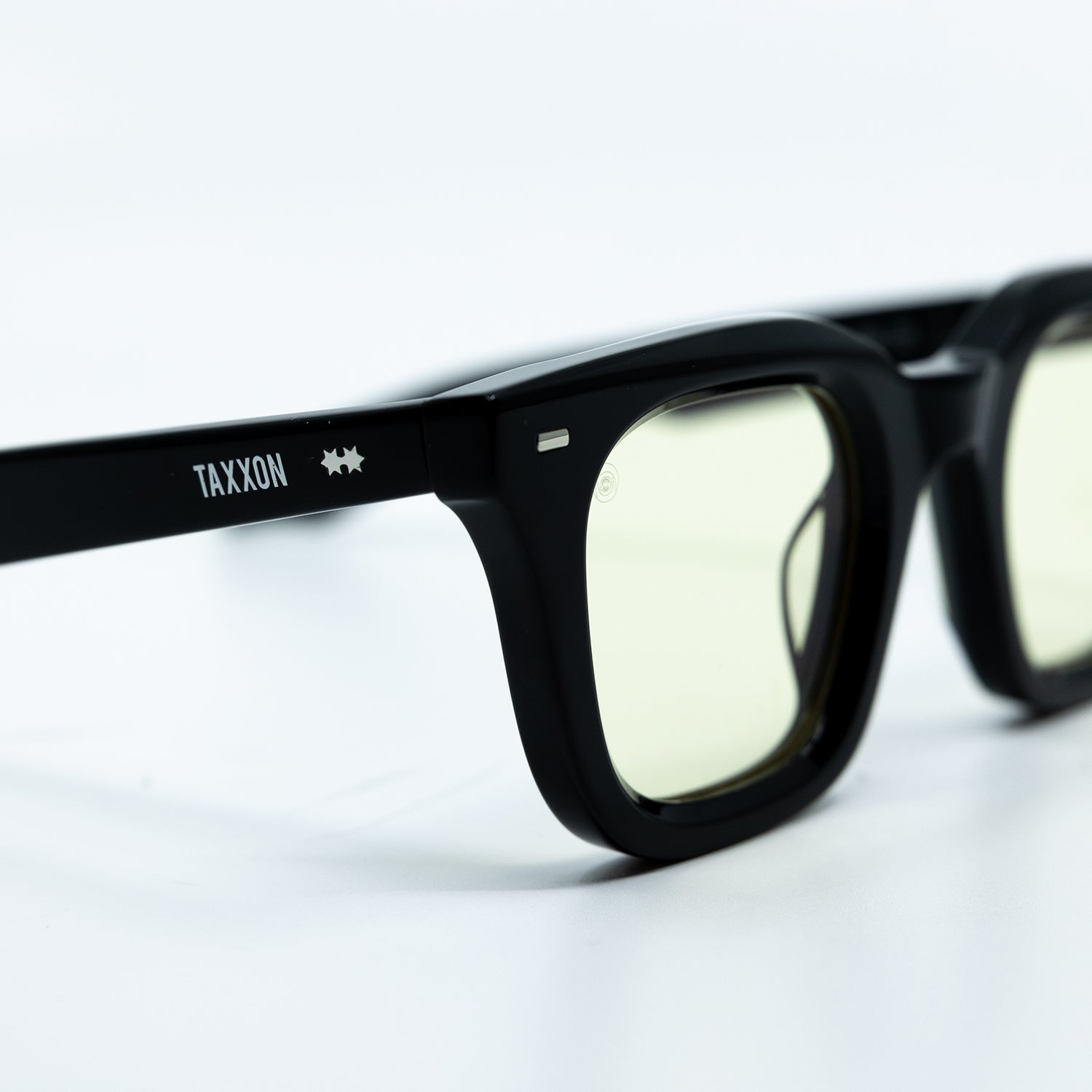 Zid Sunglasses with Black Frame & Yellow Lens