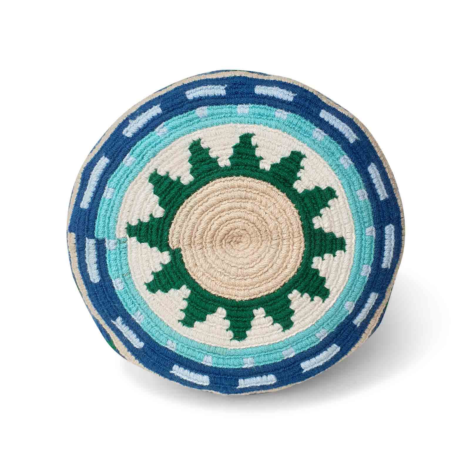Peacock Wayuu Bag (Medium)