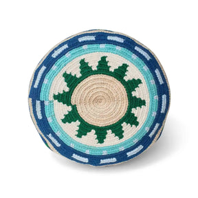 Peacock Wayuu Bag (Medium)
