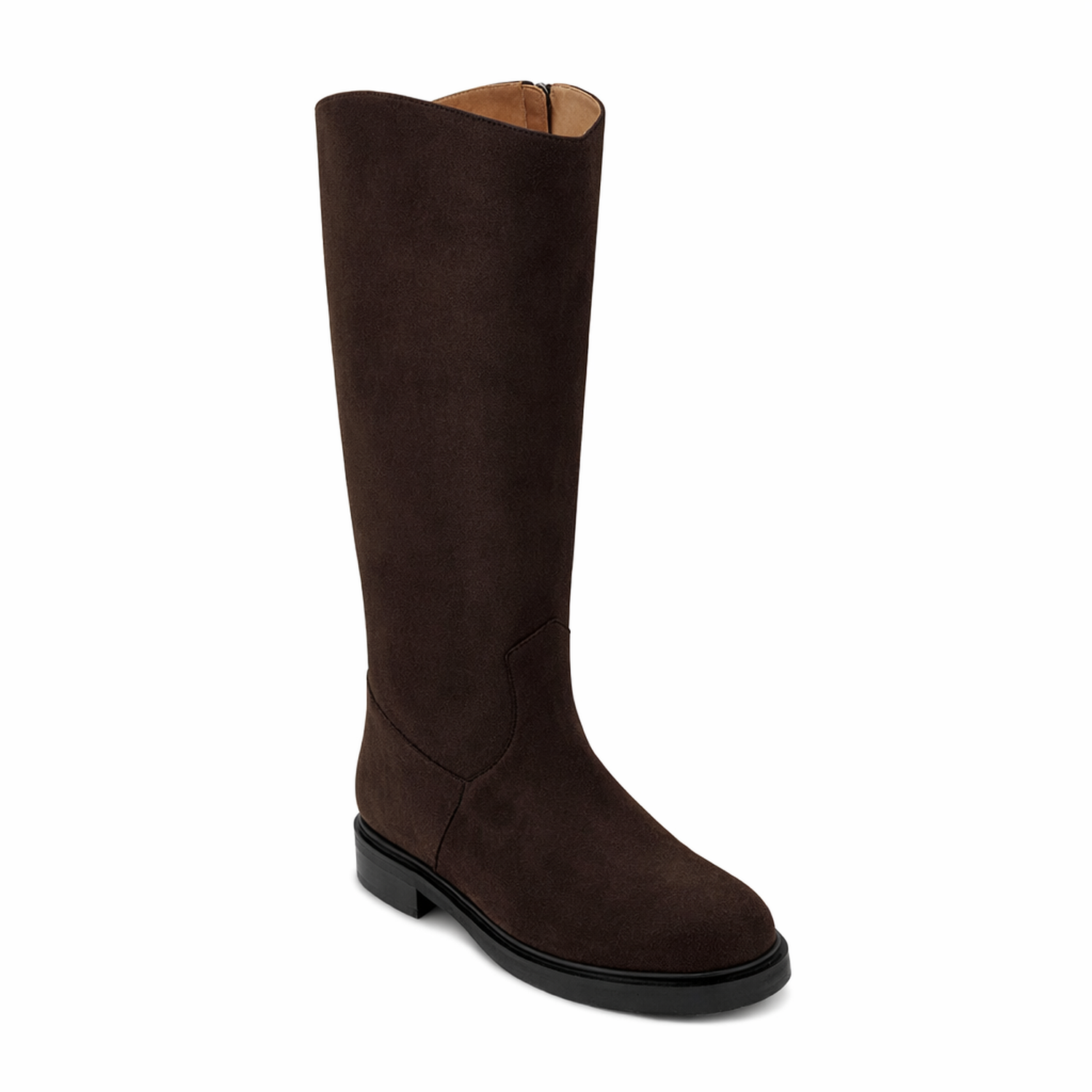 Bergen Riding Boot in Smooth Calf Leather (Wide Calf)