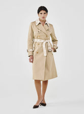 Twill & Tweed Contrast Trench