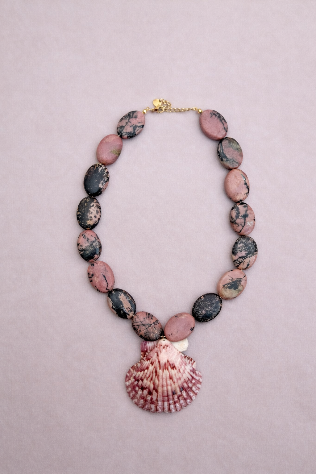 Bora Bora Scalloped Beaded Necklace