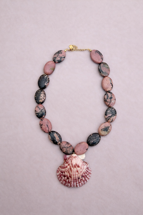 Bora Bora Scalloped Beaded Necklace