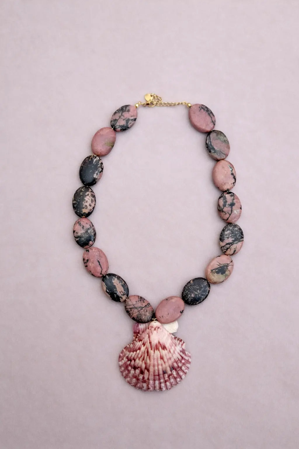 Bora Bora Scalloped Beaded Necklace