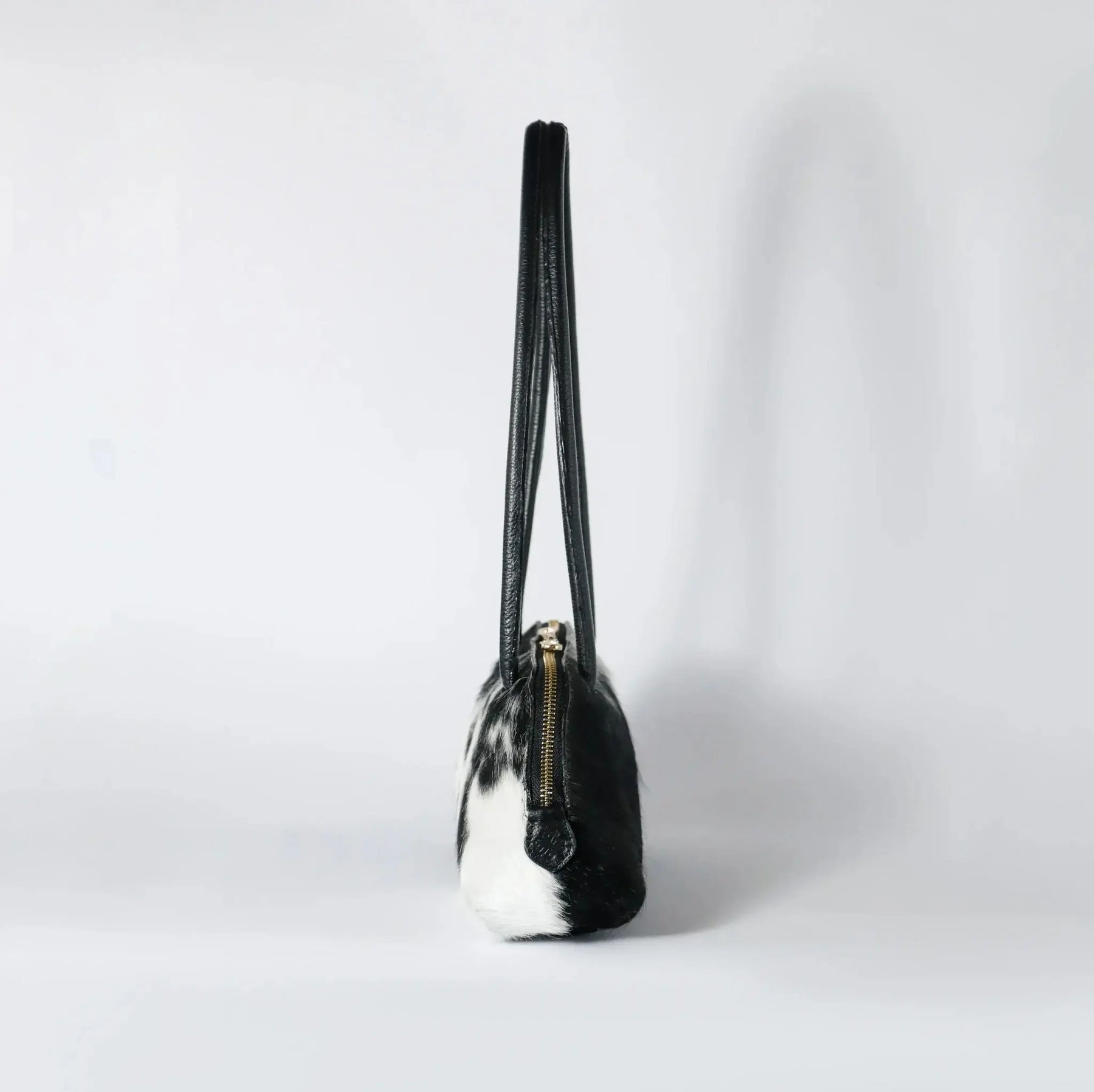 Ebène Unique Hair-On Cowhide Shoulder Bag