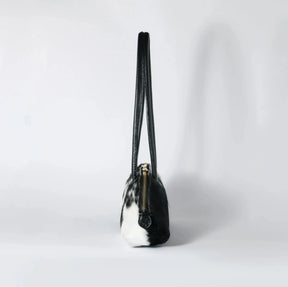 Ebène Unique Hair-On Cowhide Shoulder Bag