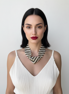 MINIMALIST DECONSTRUCTED KNOT NECKLACE