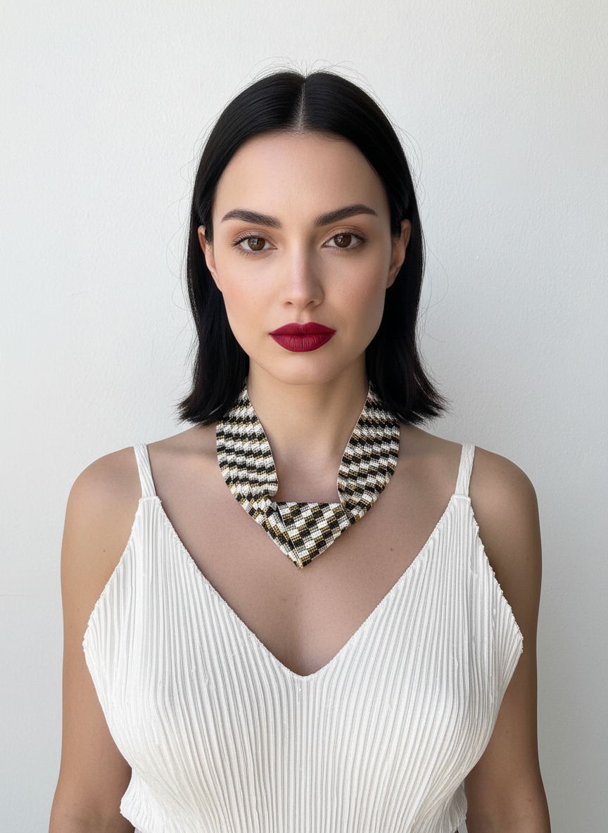 MINIMALIST DECONSTRUCTED KNOT NECKLACE