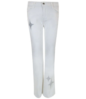 Designing Hollywood  X Madison Maison™ Denim with Silver Glitter Star