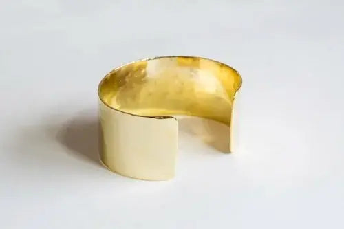 Gold Vermeil Hammered Cuff