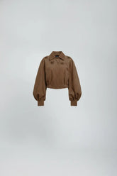 Amba Radiant Denim Bomber