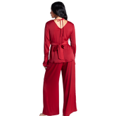 Long Sleeve Wrap Top