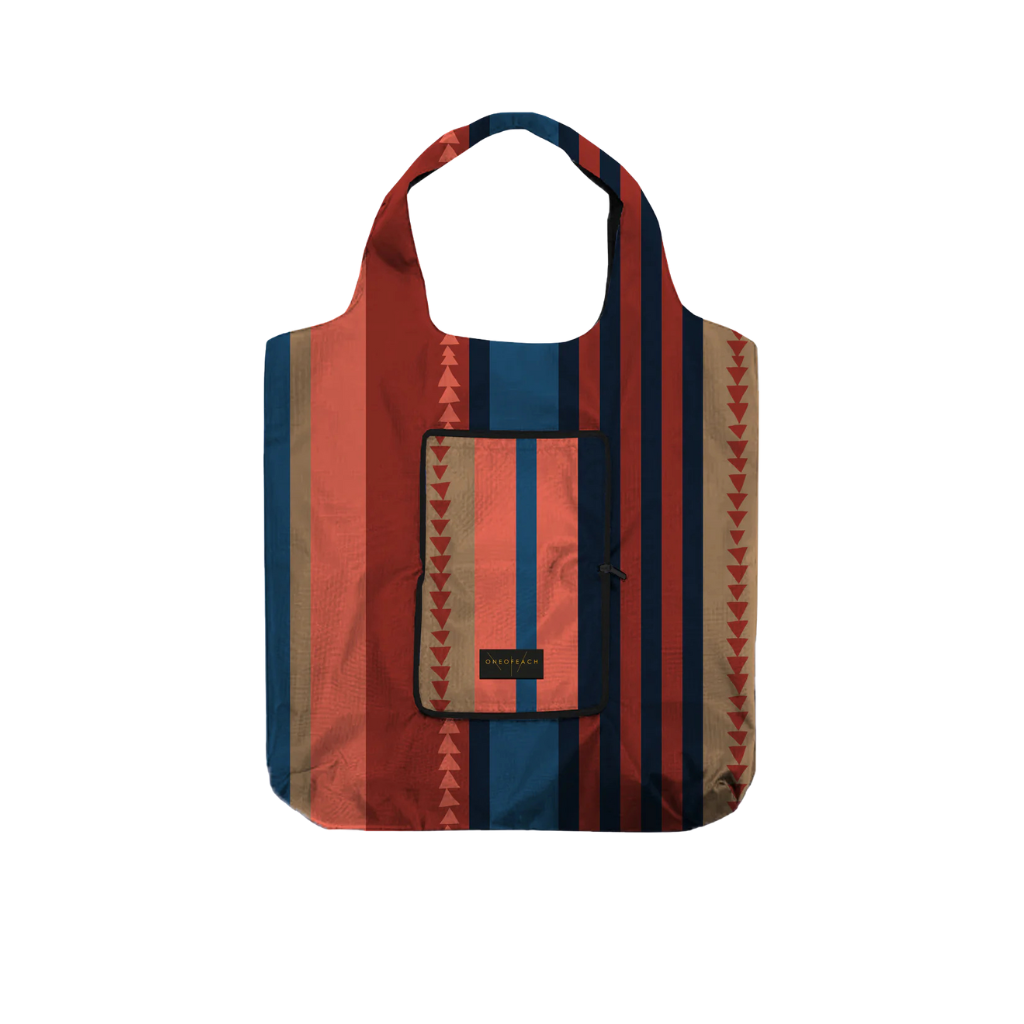 Zipper Shopper Bag |Marula Print