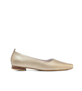 Lola Metallic Two-Tone Pointed Ballet Flats