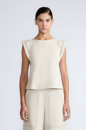 Regina Pima Cotton Knit Top | Pristine