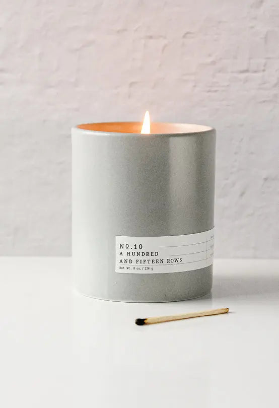 No. 10 A Hundred And Fifteen Rows Scented Candle