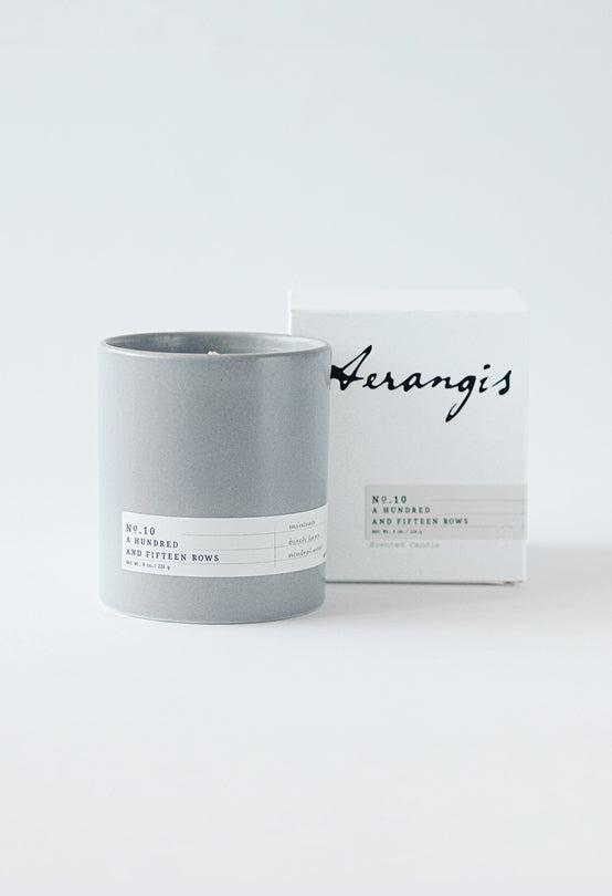 No. 10 A Hundred And Fifteen Rows Scented Candle