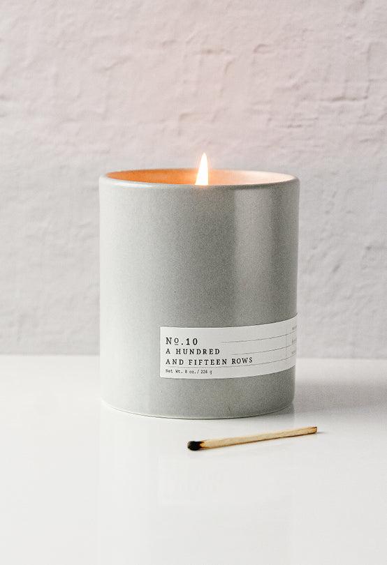 No. 10 A Hundred And Fifteen Rows Scented Candle