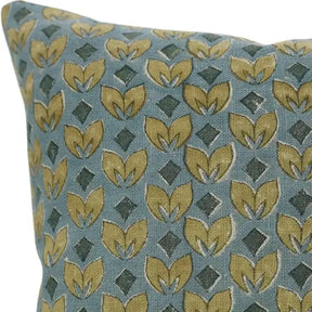 Premium Hand Block Printed Thick Linen Cushion Cover - Titli