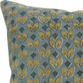 Premium Hand Block Printed Thick Linen Cushion Cover - Titli