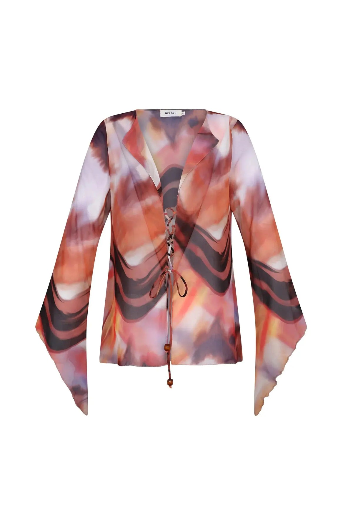 Orilla Blouse Blusa Print rosa