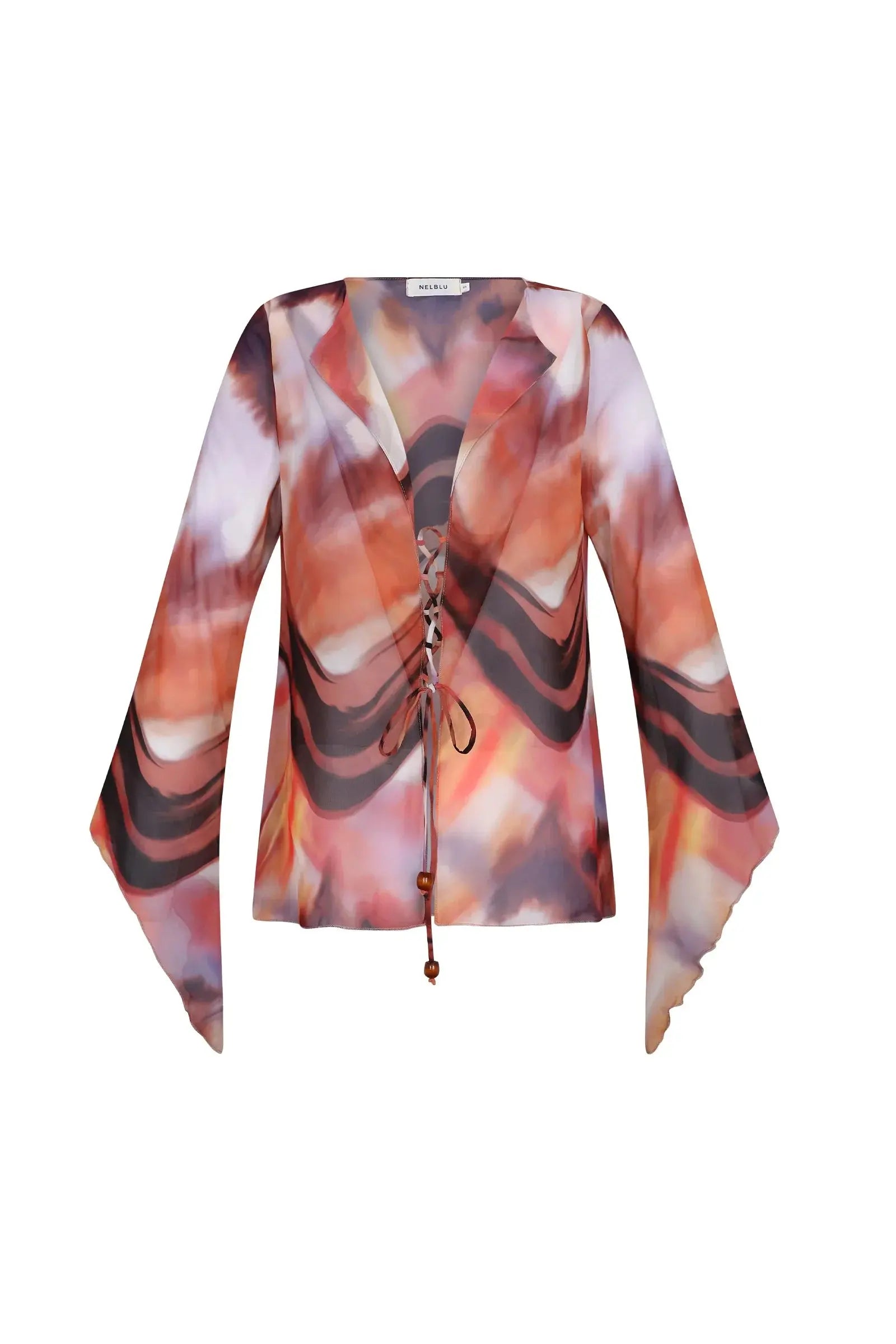 Orilla Blouse Blusa Print rosa
