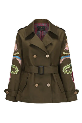 Phoenix Heritage Short Trench (army Green)