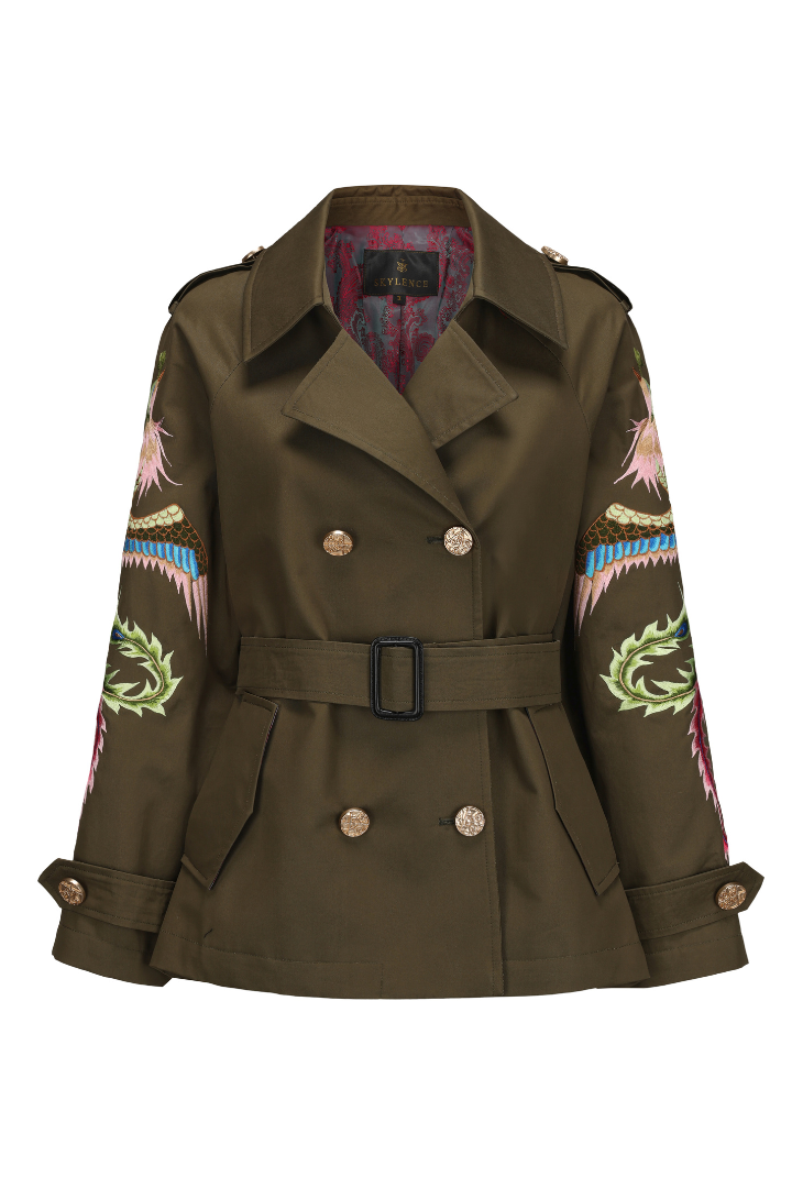 Phoenix Heritage Short Trench (army Green)