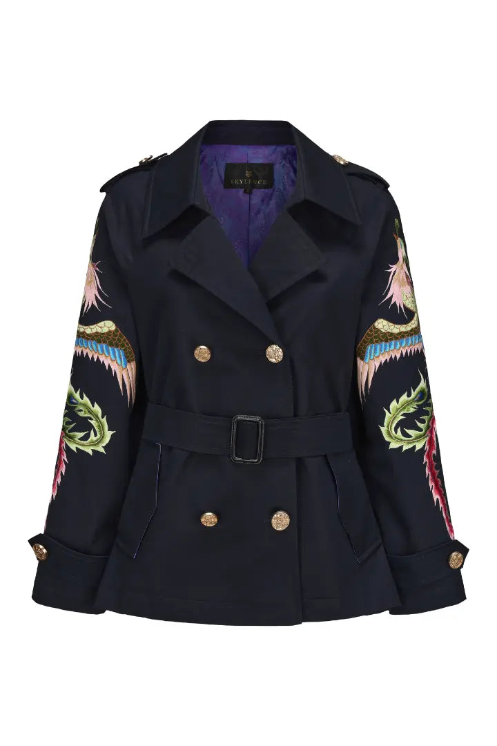 Phoenix Heritage Short Trench (navy)