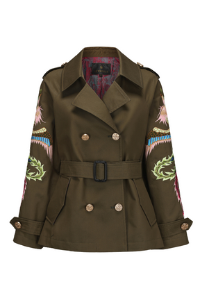 Phoenix Heritage Short Trench (army Green)