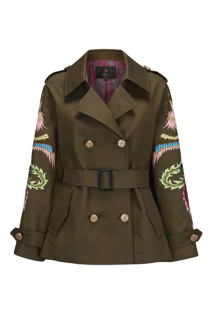 Phoenix Heritage Short Trench (army Green)