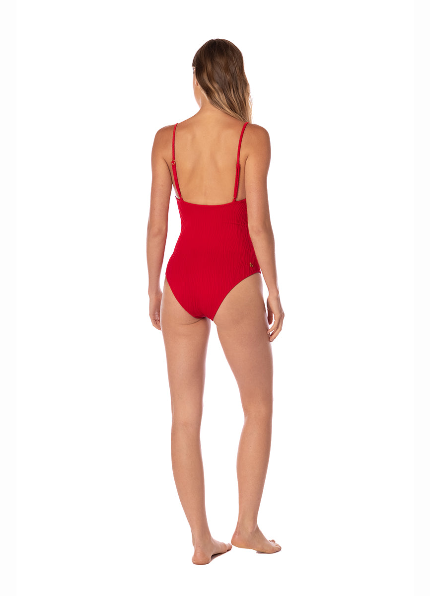 CRIMSON HEAT AMARO ONE PIECE 94913