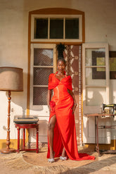 THE RED CAMELIA