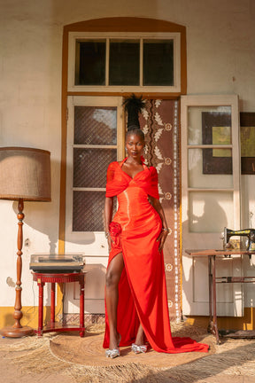THE RED CAMELIA