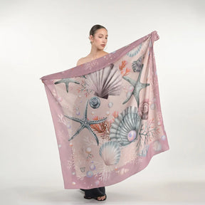 Shells And Pearls Scarf