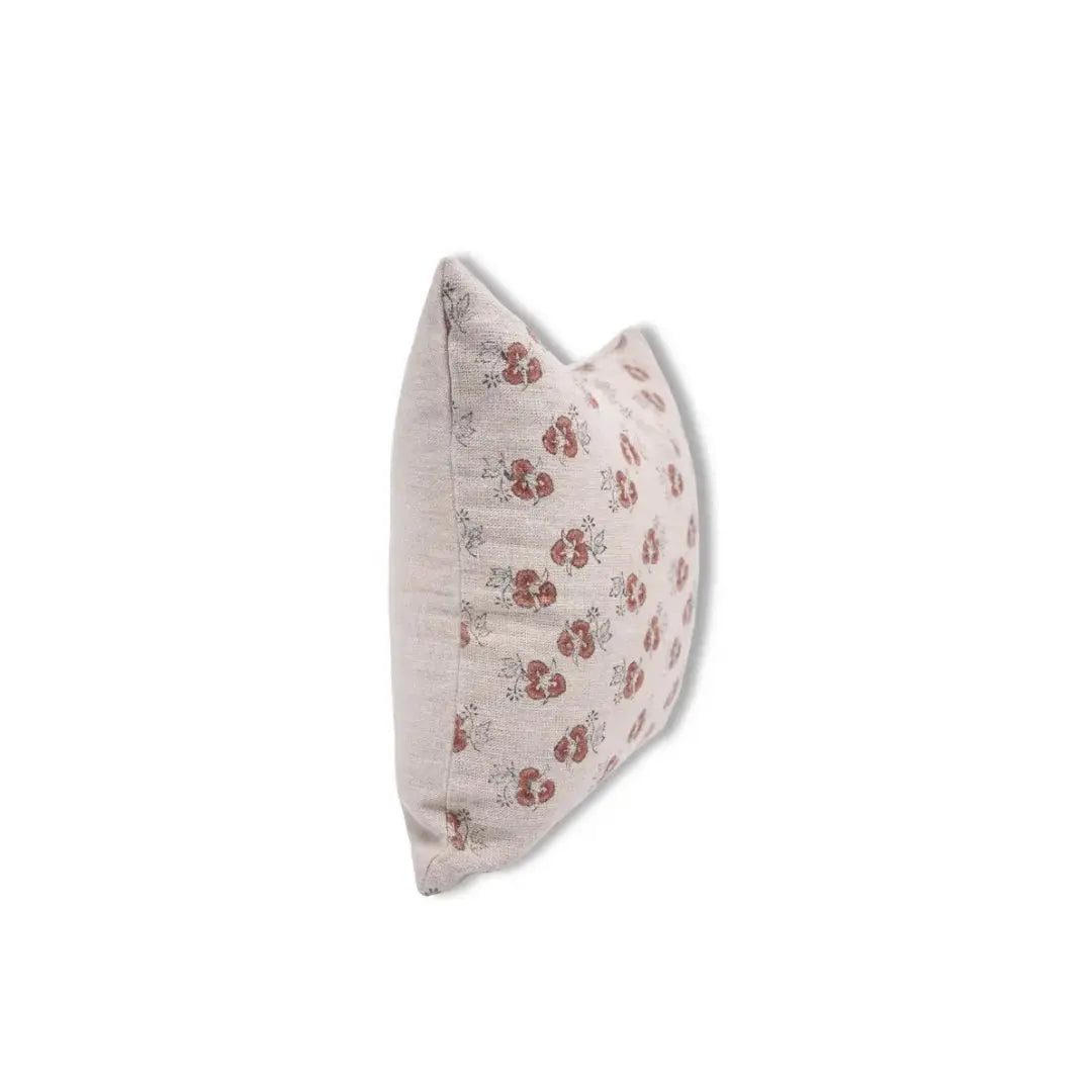 Unique Thick Linen Block Print Cushion Cover - Chitranjan