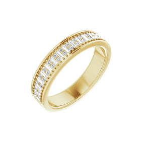 1/3 CT Natural Diamond Band in 14K Gold