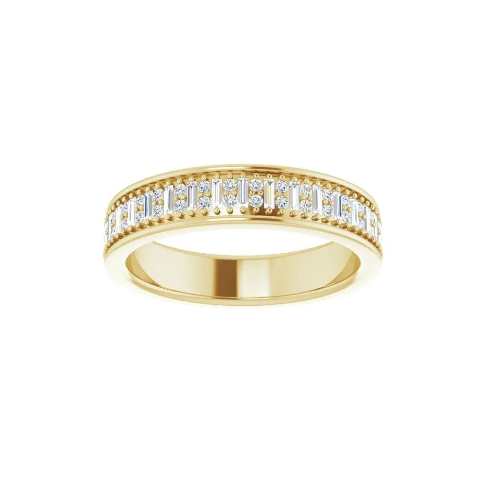 1/3 CT Natural Diamond Band in 14K Gold