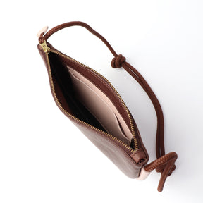 Selene Bag - Chocolate / Dusty Pink