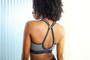 Panache Non Wired Sports Bra Charcoal Marl