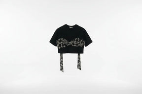 Cropped Lace Bikini T-shirt