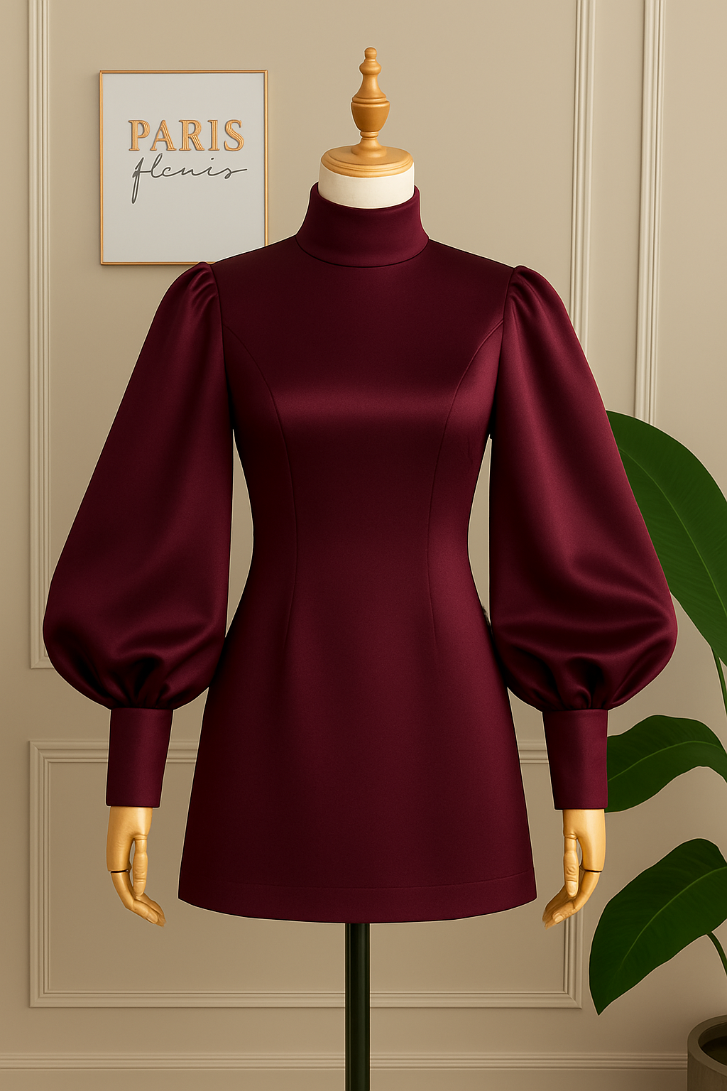 Rossario George Cabernet Statement Blouse