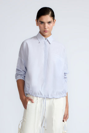 Hebe Asymmetric Hem Blouse
