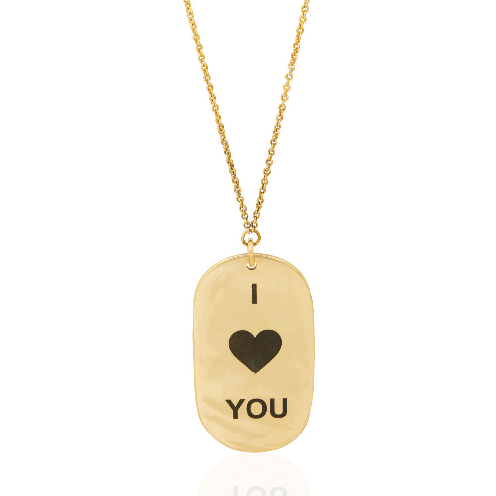 ANITA I LOVE YOU – NECKPIECE