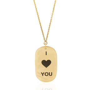 ANITA I LOVE YOU – NECKPIECE