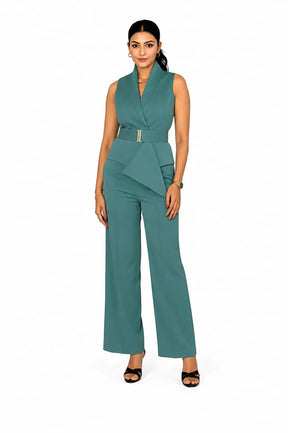 Sea Green Waist Coat & Trouser