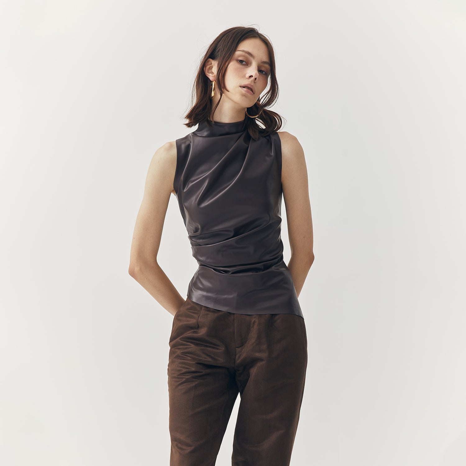 JUNO LEATHER TANK