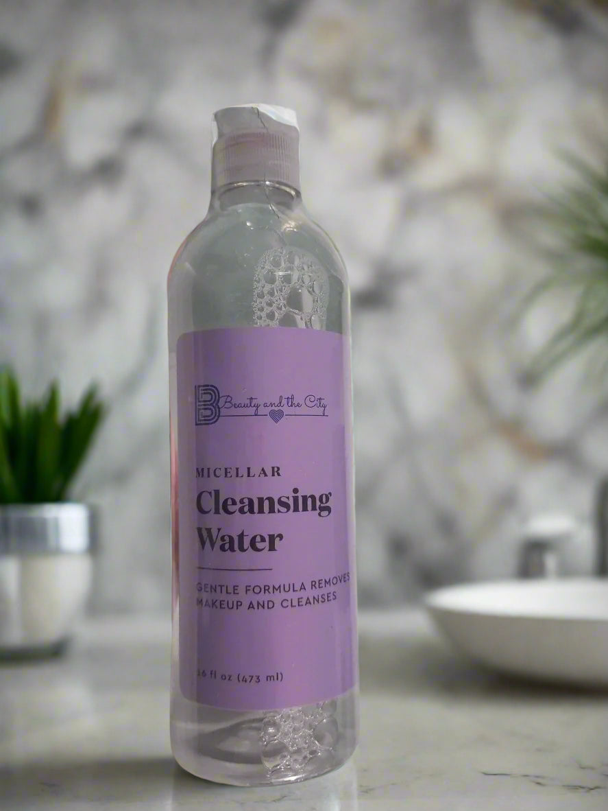 Beauty and the City Micellar Water – Gentle, Vegan Makeup Remover & Cleanser for All Skin Types