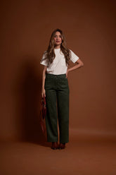 pantalon pinket verde